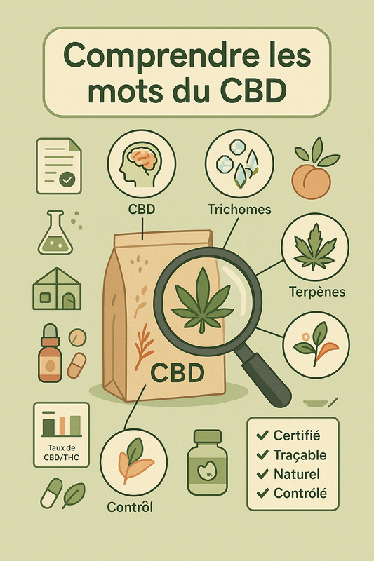Le lexique du CBD : comprendre les termes pour mieux choisir