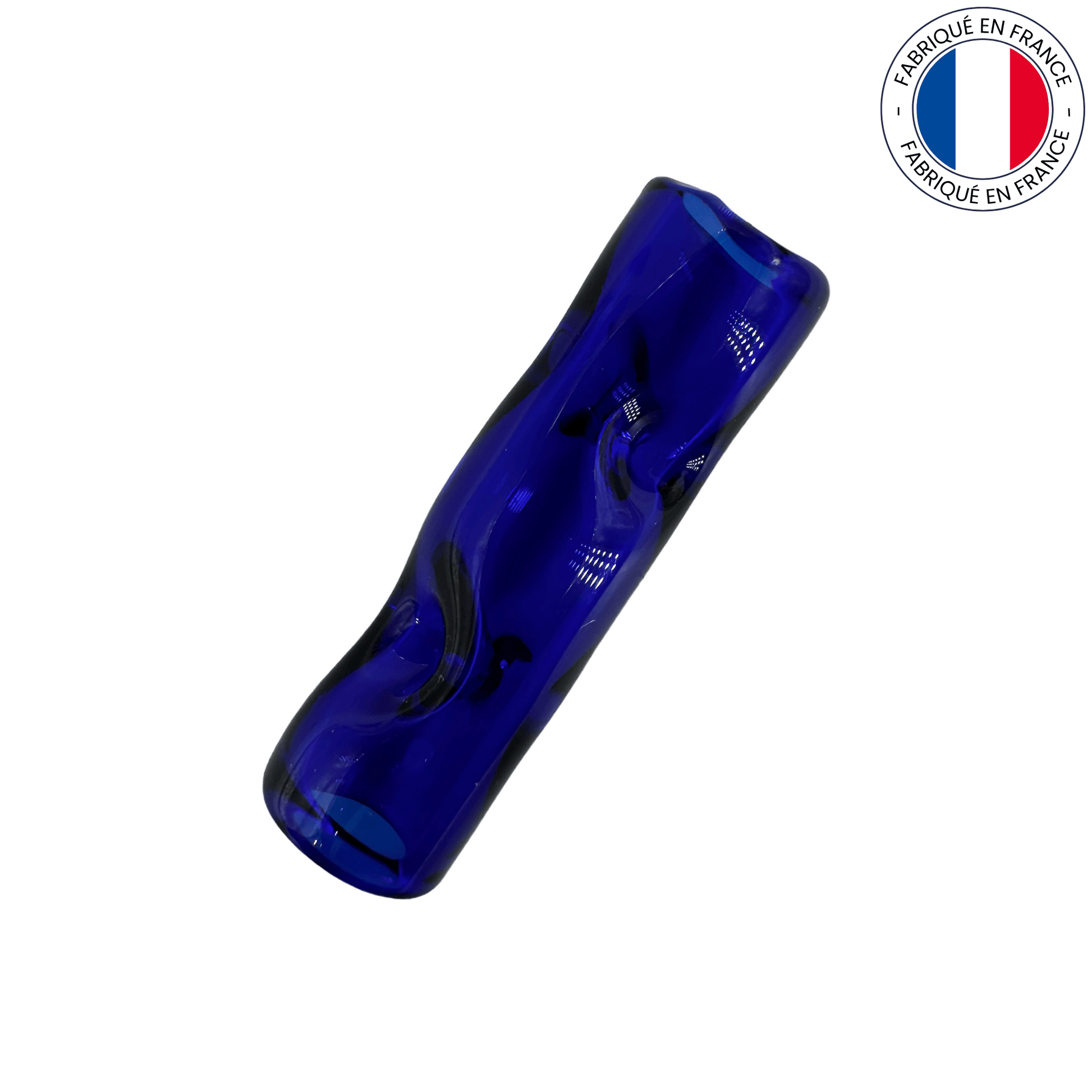 Filtre joint CBD en verre soufflé - Bleu