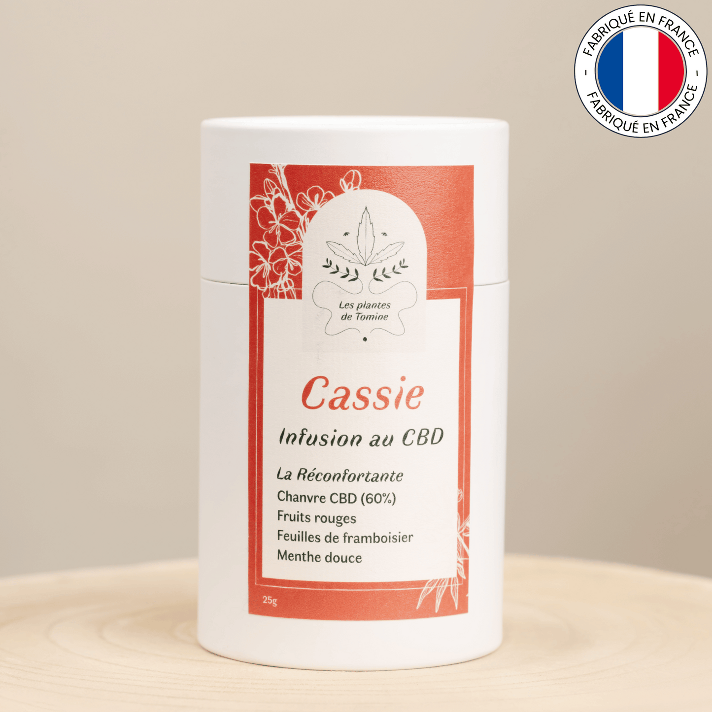 Cassie : Infusion au CBD bio (Amour de Chanvre)