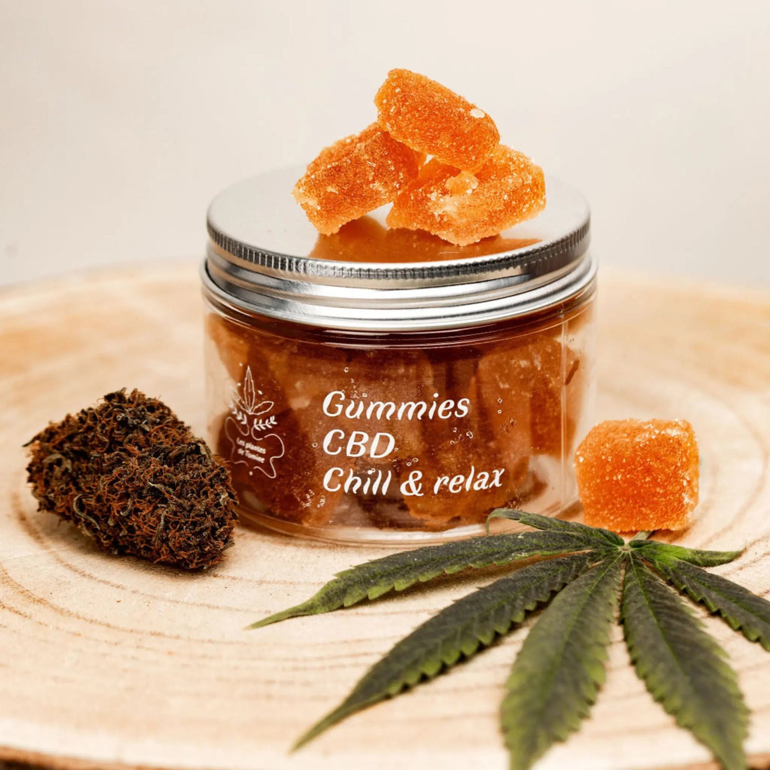 GUMMIES AU CBD BIO - FABRICATION ARTISANALE FRANÇAISE les plantes de tomine