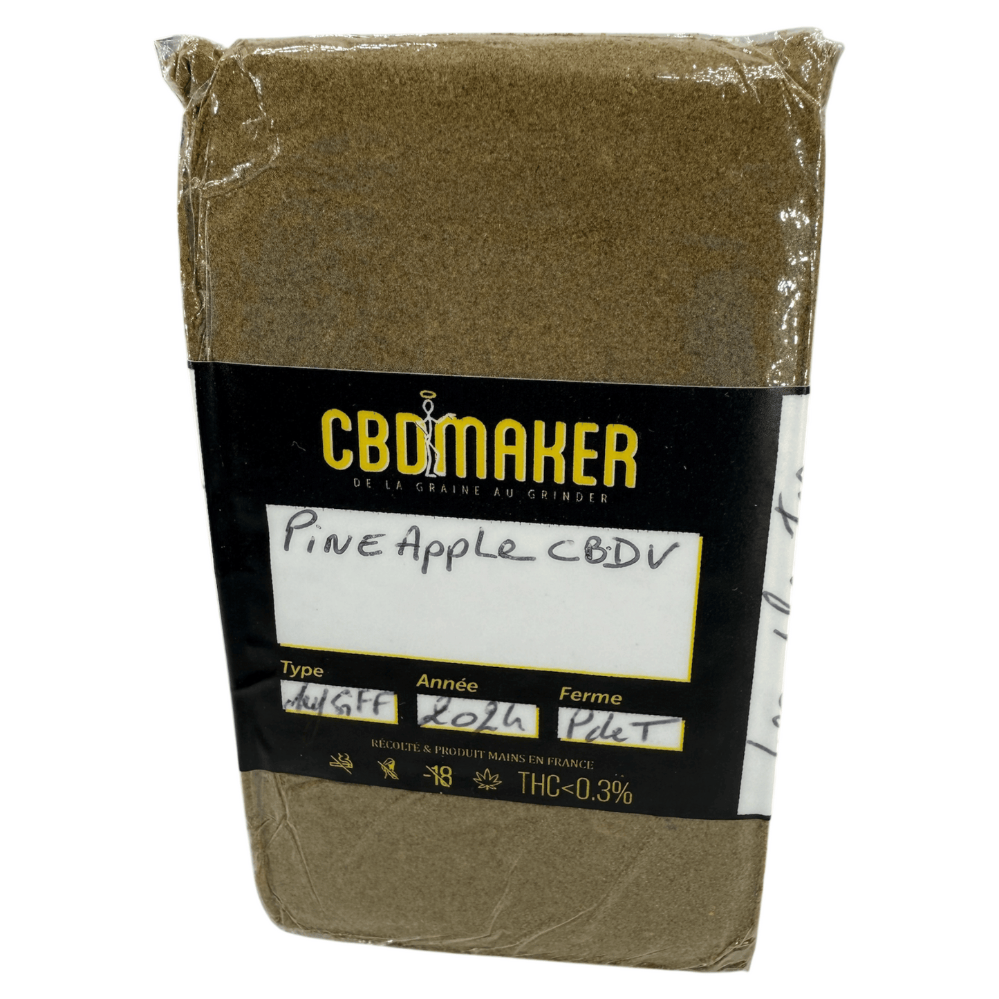 PINEAPPLE CBDV - RÉSINE DE CBDV (DRY SIFT)