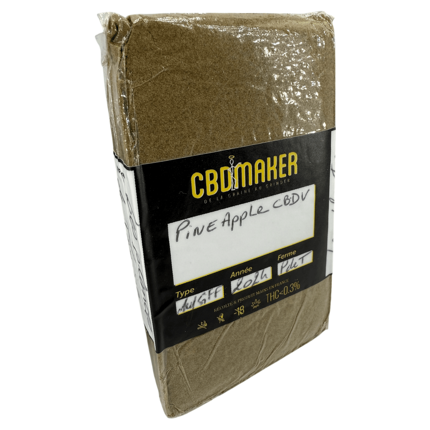 PINEAPPLE CBDV - RÉSINE DE CBDV (DRY SIFT)