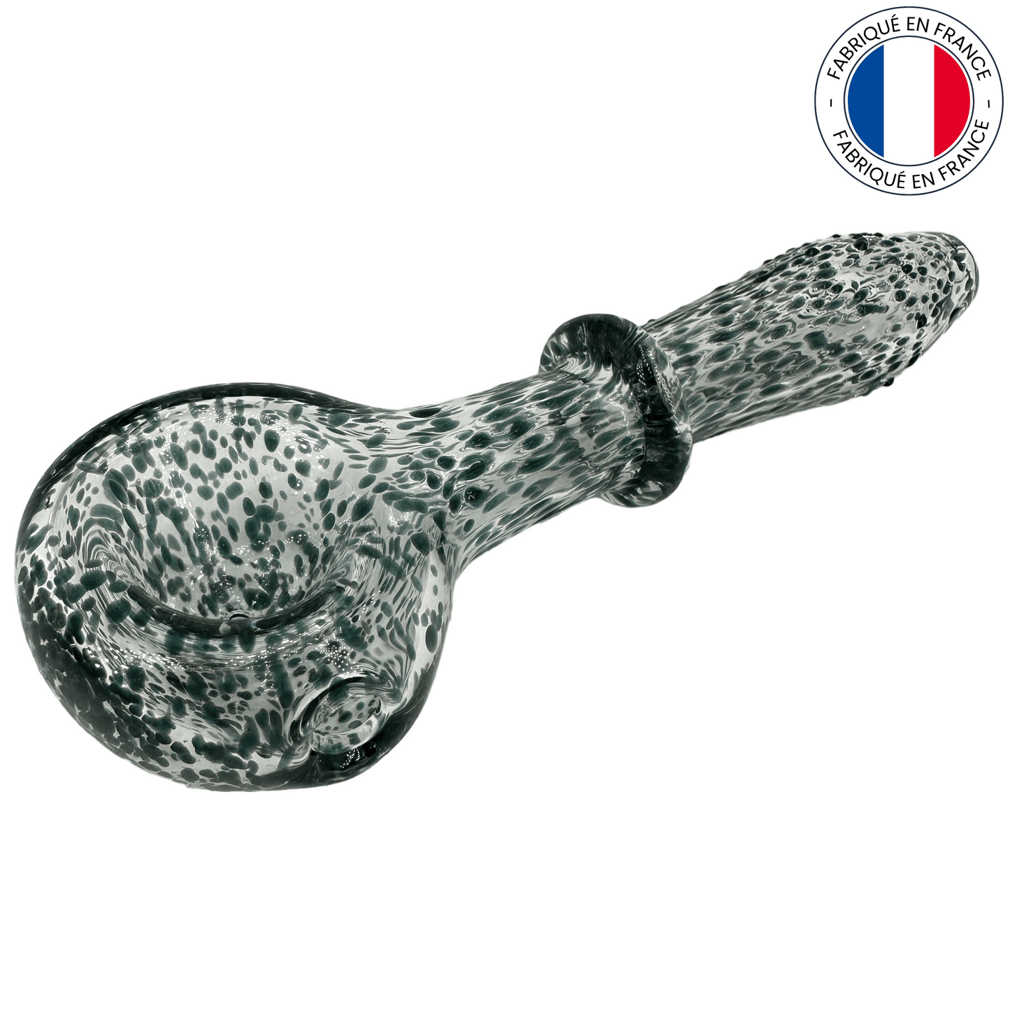 Spoon Pipe en verre soufflé - Vert