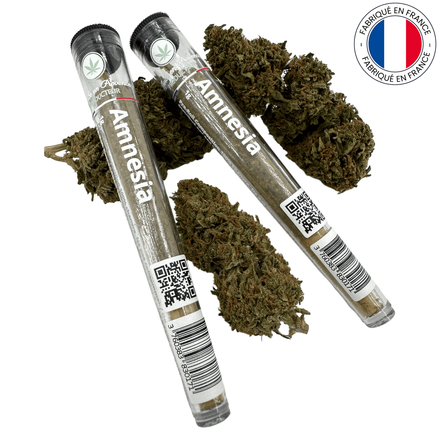 Joint de CBD pré-roulé "Amnesia" (Amour de Chanvre)
