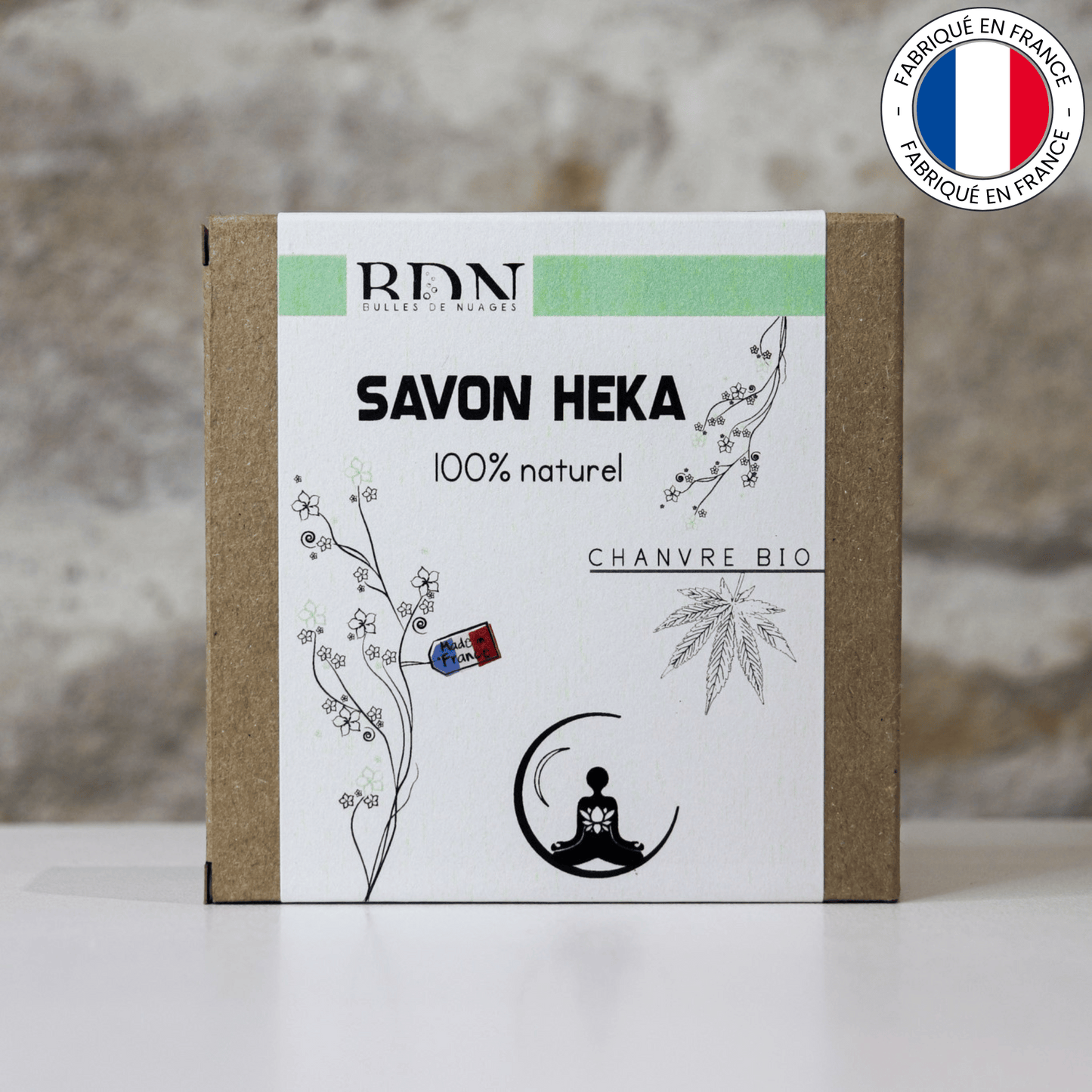 Savon au chanvre bio (Amour de Chanvre)