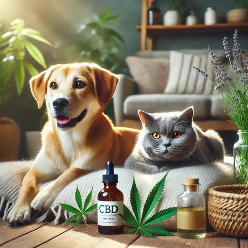 Le CBD pour les chiens et les chats