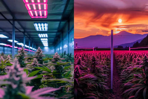 Culture du CBD (différence entre indoor et outdoor)