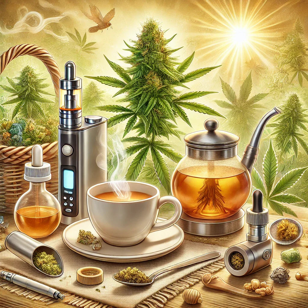 méthodes pour consommer vos fleurs de cannabis CBD
