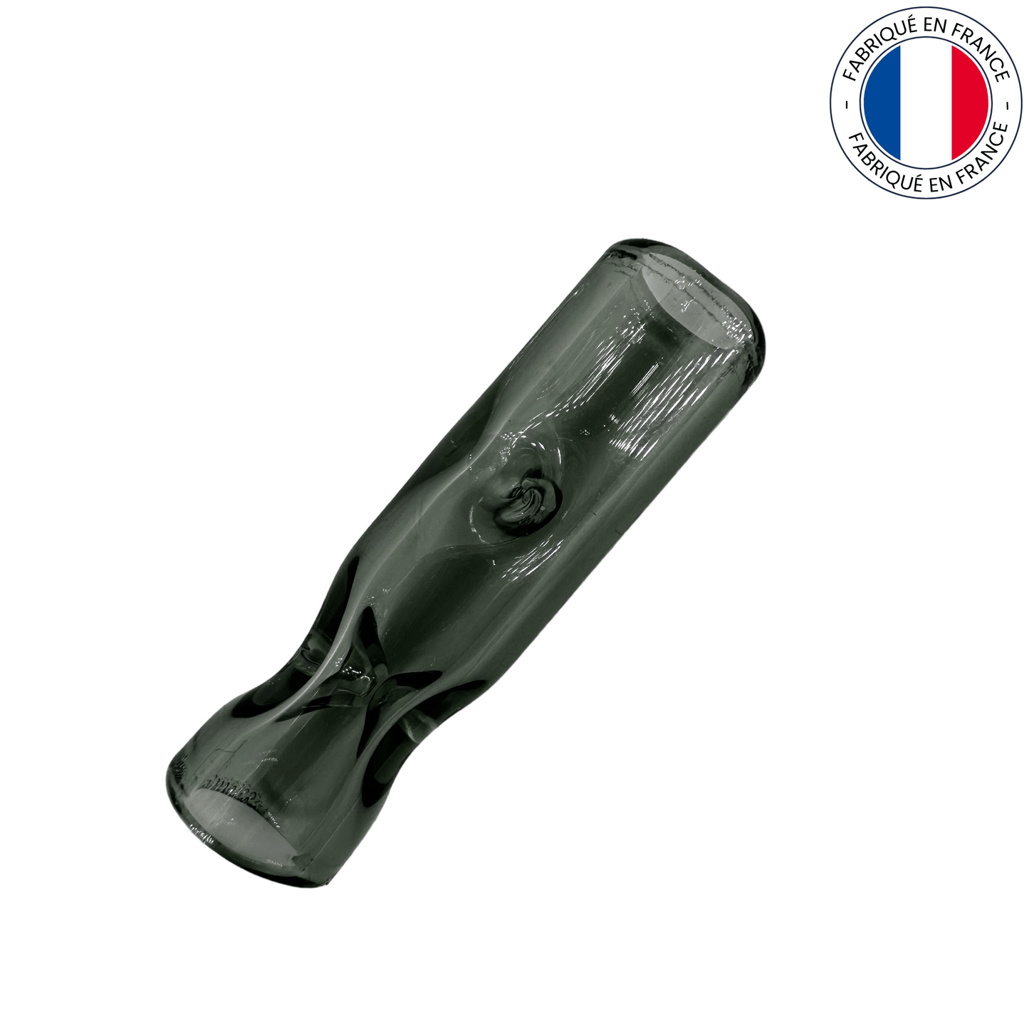 Filtre joint CBD en verre soufflé - Gris