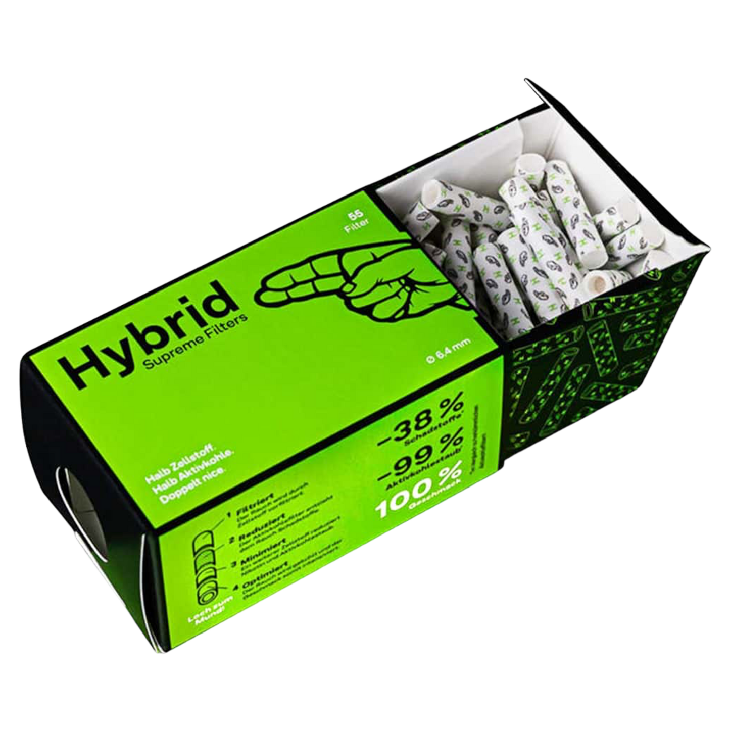 FILTRE JOINT CBD HYBRID® - SUPREME FILTERS - BOX 55