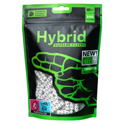 FILTRE JOINT CBD - BAG 200 PLUS SIZE (Hybrid Filter)