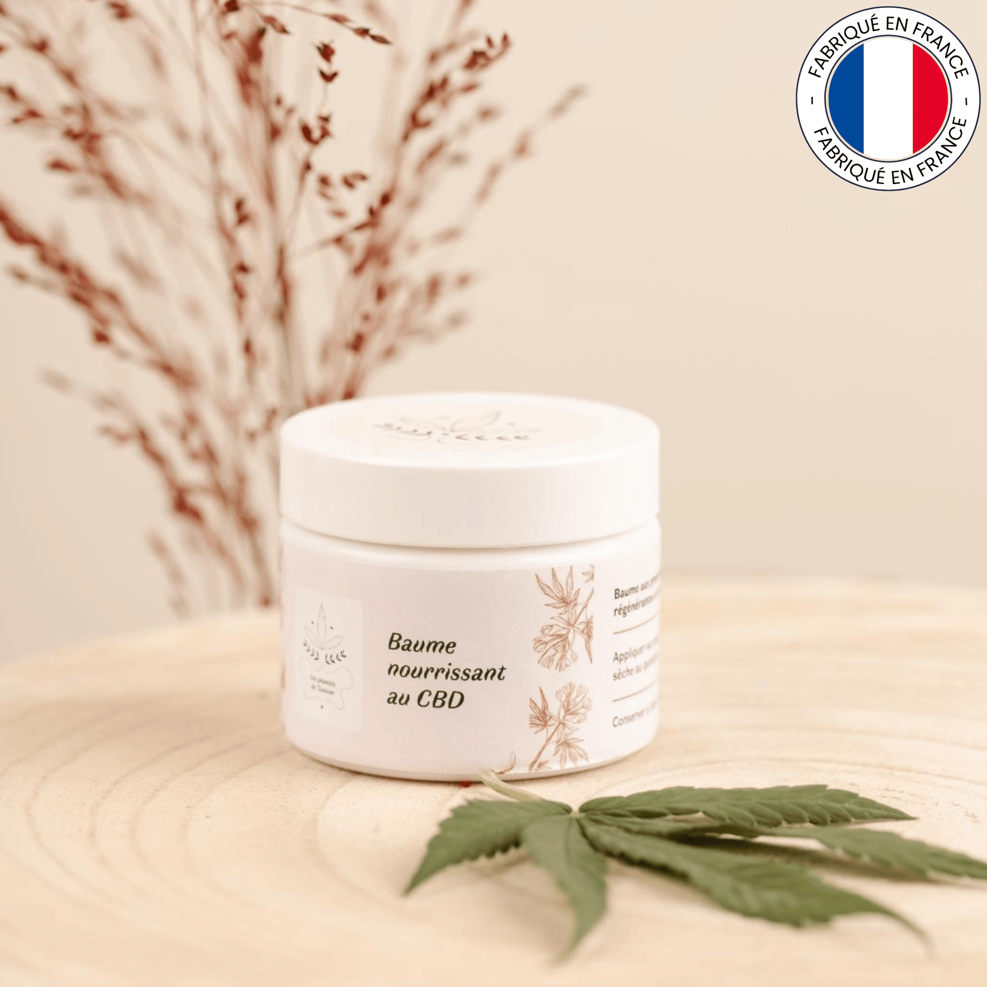 Baume nourrissant au CBD (Amour de Chanvre)