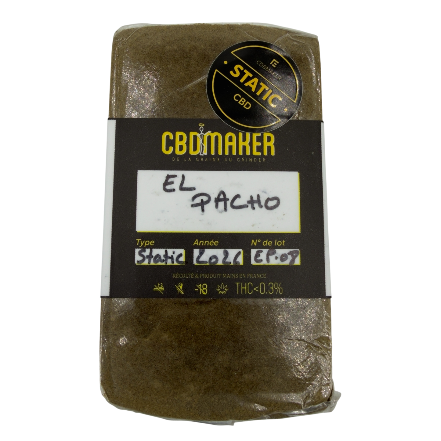 BLUEBERRY MUFFIN - RÉSINE DE CBD (STATIC DRY SIFT)