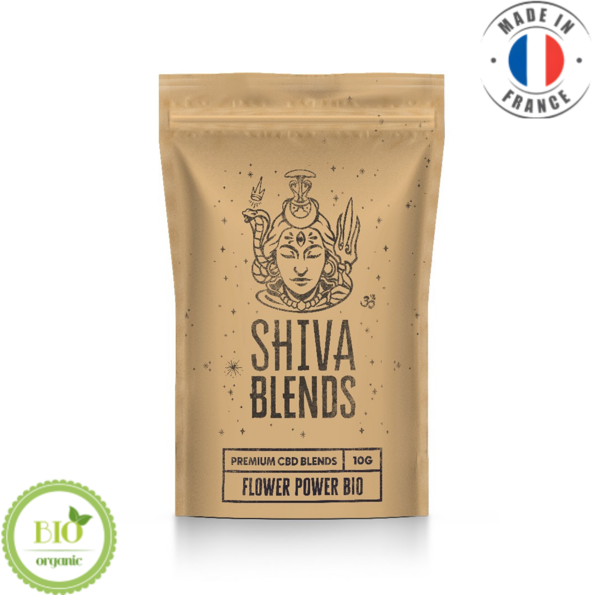 Substitut de Tabac "Flower Power" Shiva Blend (Amour de Chanvre)