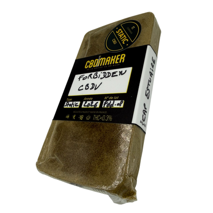 FORBIDDEN V - RÉSINE DE CBD & CBDV (STATIC DRY SIFT)