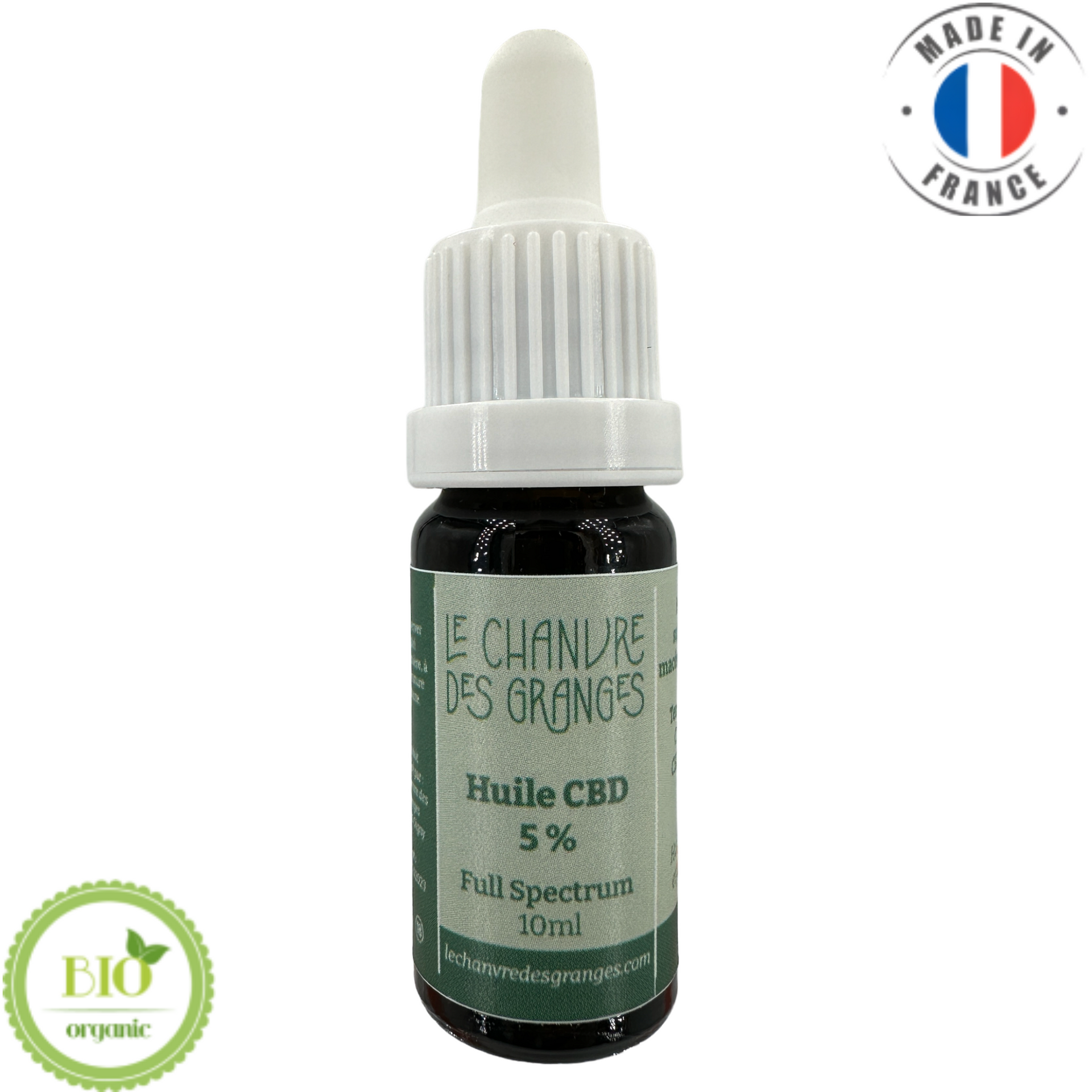 Huile CBD macérât Bio - Labellisée Agriculture Biologique – CBD Bicyclette