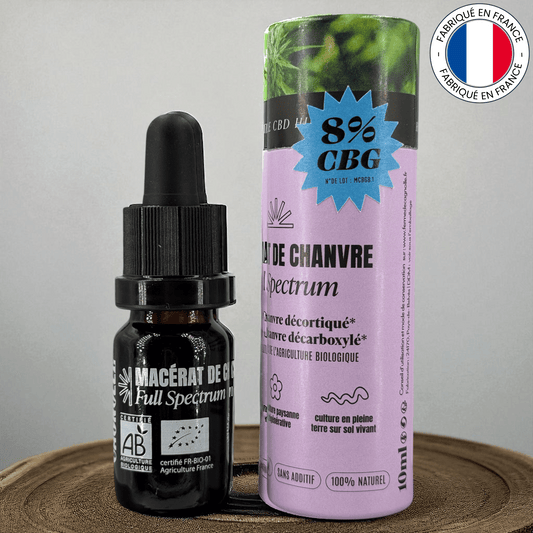Huile de CBG 8% (Amour de Chanvre)