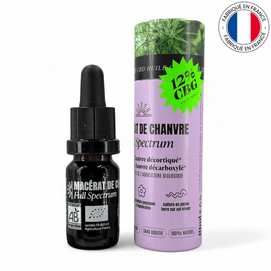 Huile de CBG 12% (Amour de Chanvre)