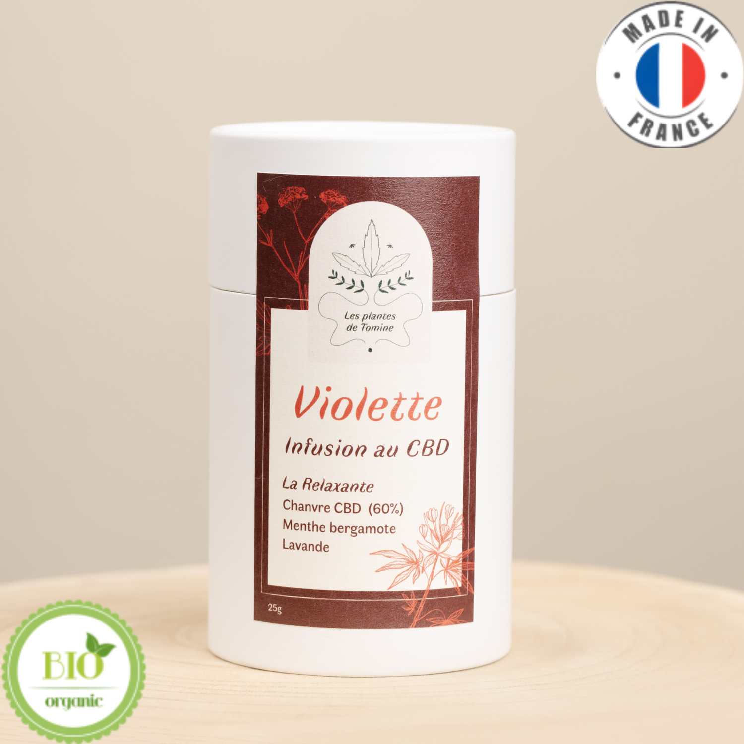 Infusion CBD Violette (amour de chanvre)