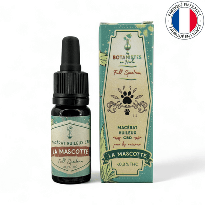 Huile de CBD bio pour animaux (Amour de Chanvre)