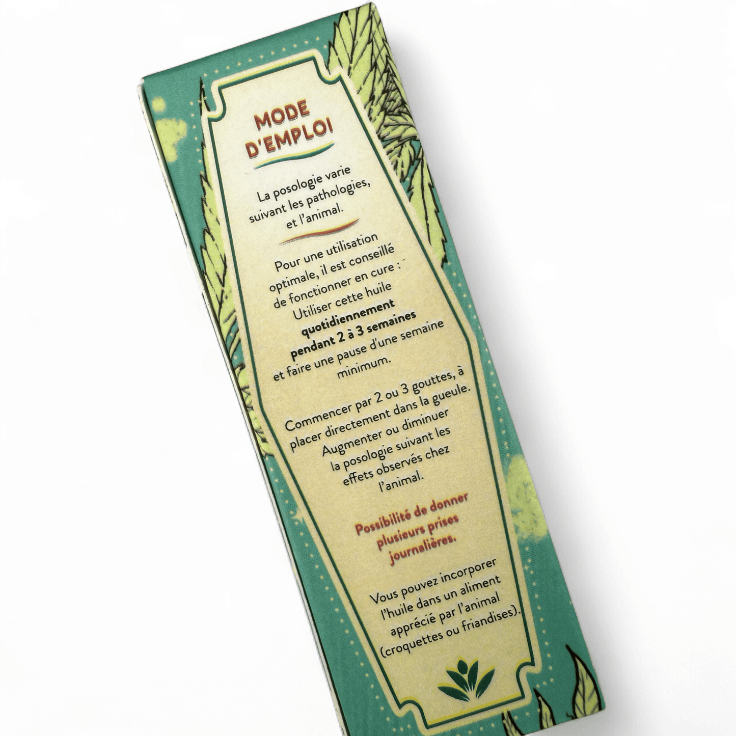ACEITE DE CBD ORGÁNICO PARA ANIMALES (MACERADO ACEITOSO)