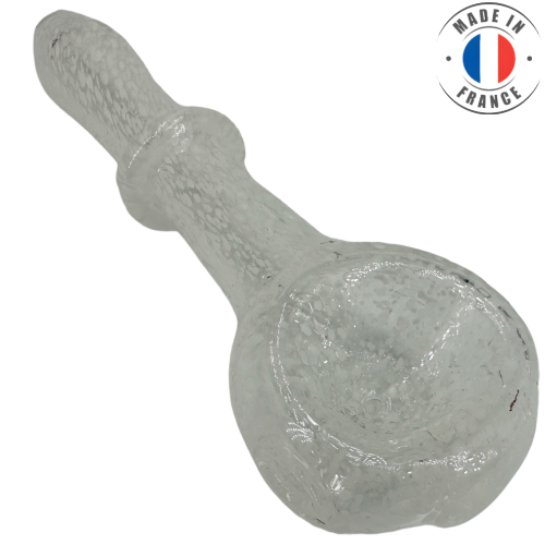 Spoon Pipe en verre soufflé - Transparent