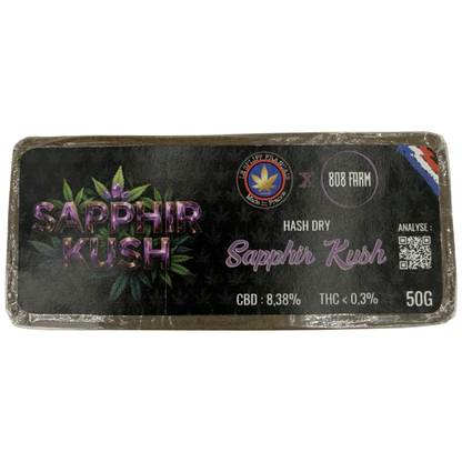 SAPPHIR KUSH - RÉSINE DE CBD (DRY SIFT)