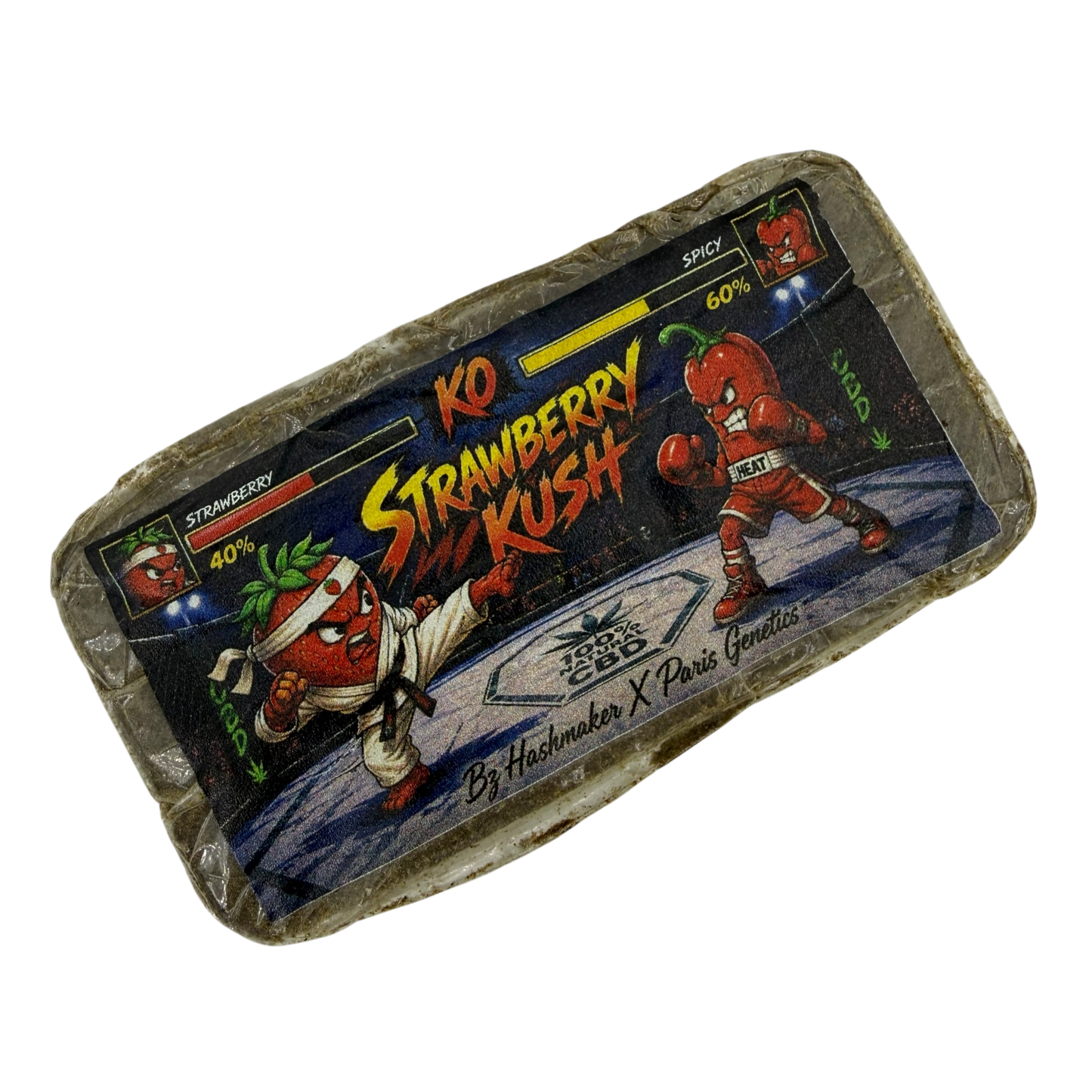 STRAWBERRY KUSH - RÉSINE DE CBD (DRY SIFT)