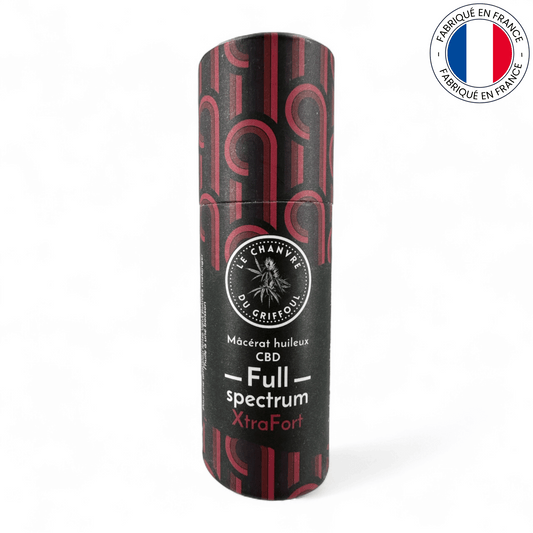 Macérat huileux de CBD - extra fort (Amour de Chanvre)