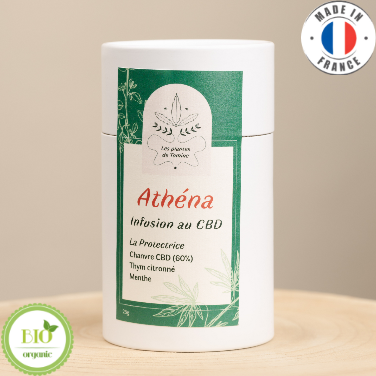 Athéna : Infusion au CBD bio (Amour de Chanvre)