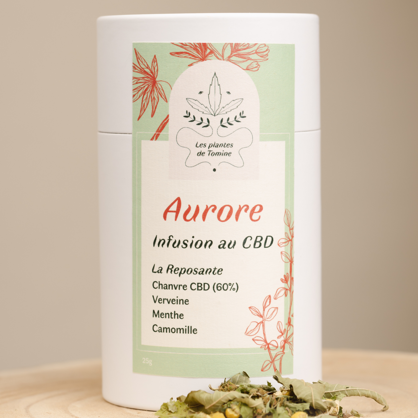 AURORE - INFUSIÓN 100% FRANCESA CON CBD ORGÁNICO