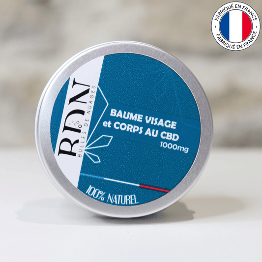 Baume au CBD pour visage et corps 