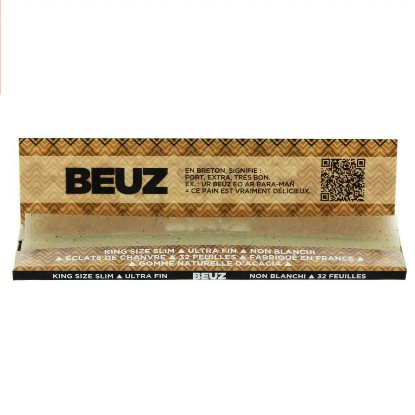 FEUILLES À ROULER SLIM EN CHANVRE - BEUZ® STAR