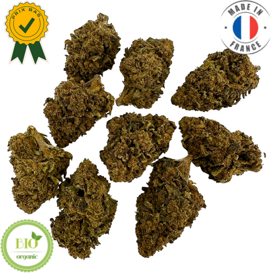 Peitite fleur de CBD bio - BLUEBERRY (Amour de Chanvre)