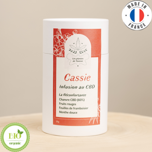 CASSIE - INFUSION 100% FRANÇAISE AU CBD BIO