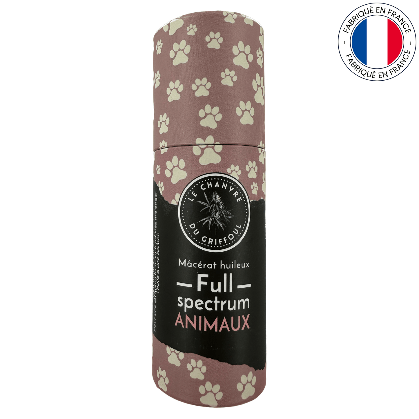 MACÉRÂT HUILEUX DE CBD BIO AU SAUMON POUR ANIMAUX (Amour de Chanvre)