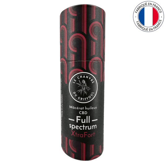 Macérat huileux de CBD - extra fort (Amour de Chanvre)