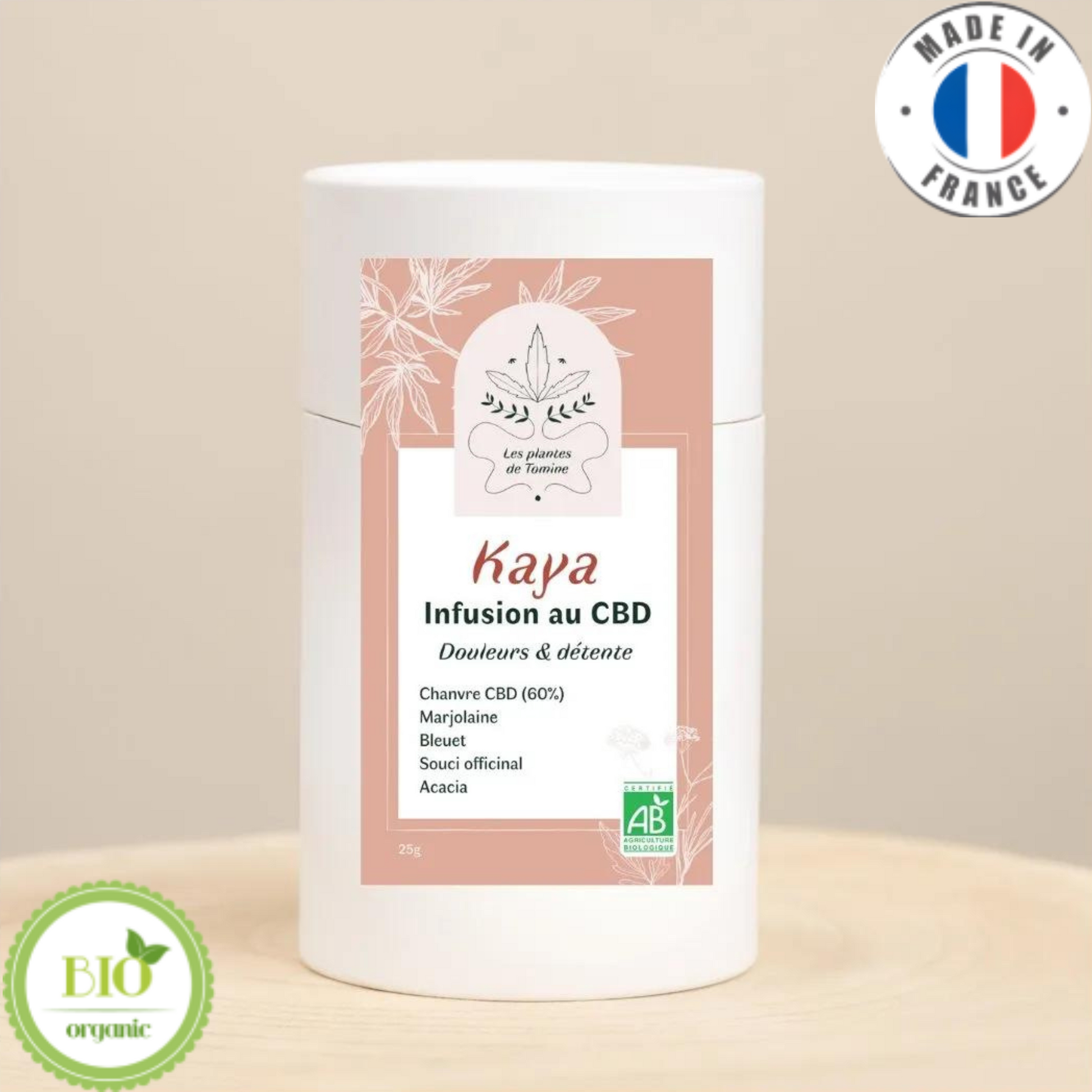 Infusion de CBD bio - Kaya (Amour de Chanvre)