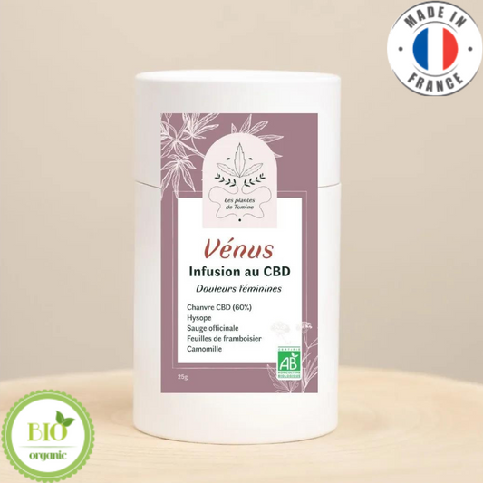 Infusion au CBD bio - Vénus (Amour de Chanvre)