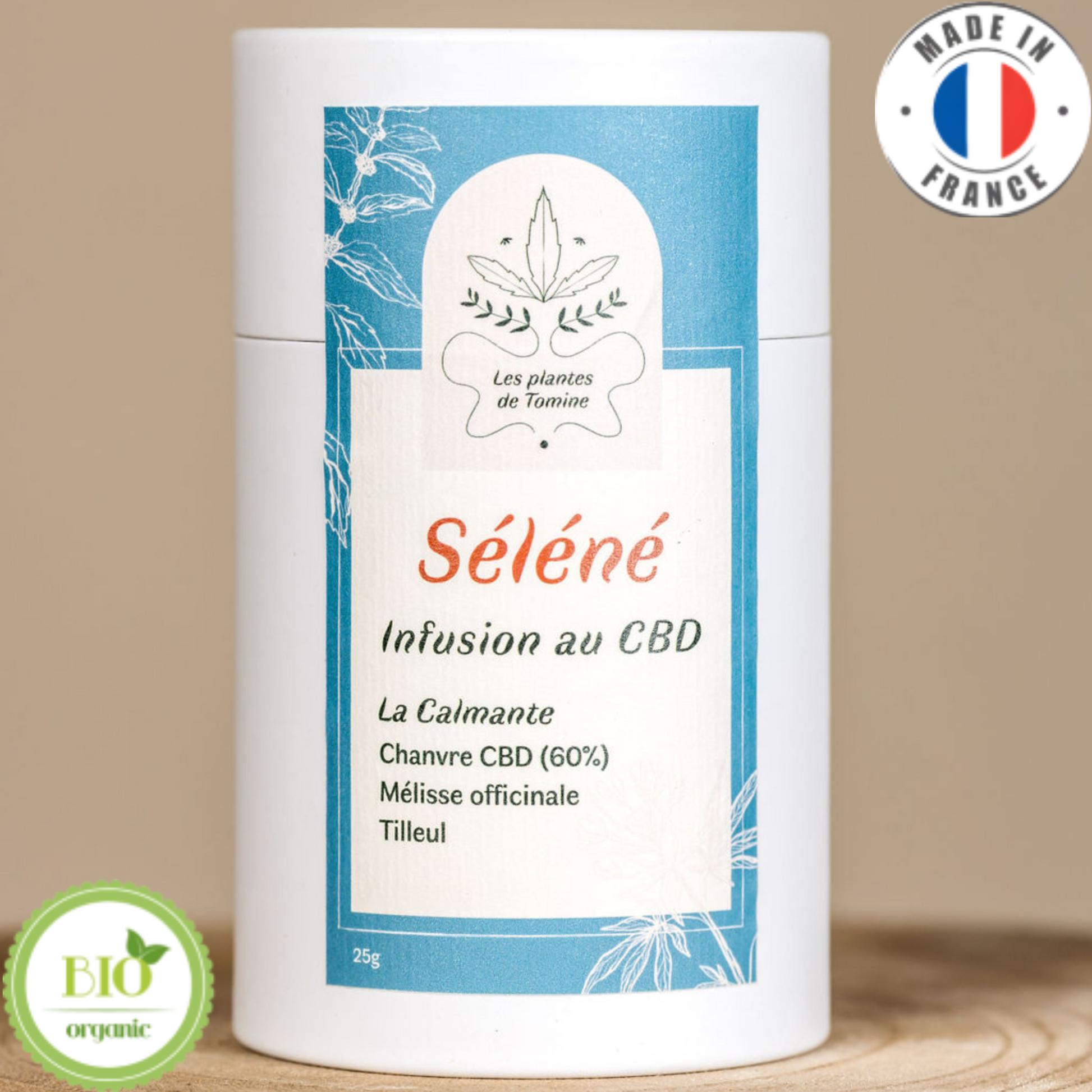 Séléné : Infusion au CBD bio (Amour de Chanvre)