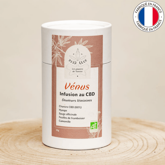 Infusion au CBD bio - Vénus (Amour de Chanvre)